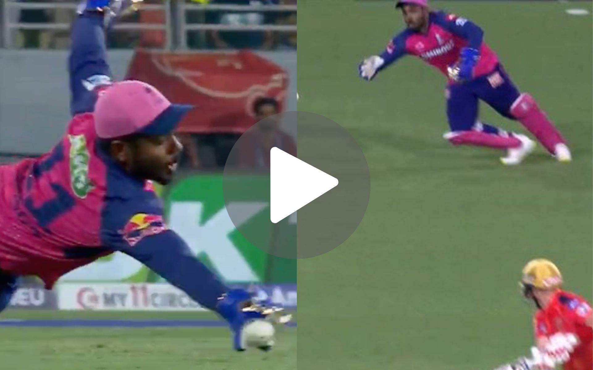 [Watch] Sanju Samson Fails To Do MS Dhoni; Drops Livingstone Despite Flying Effort